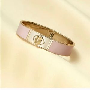 Stella & Dot Rebel Bangle Bracelet - Blush
